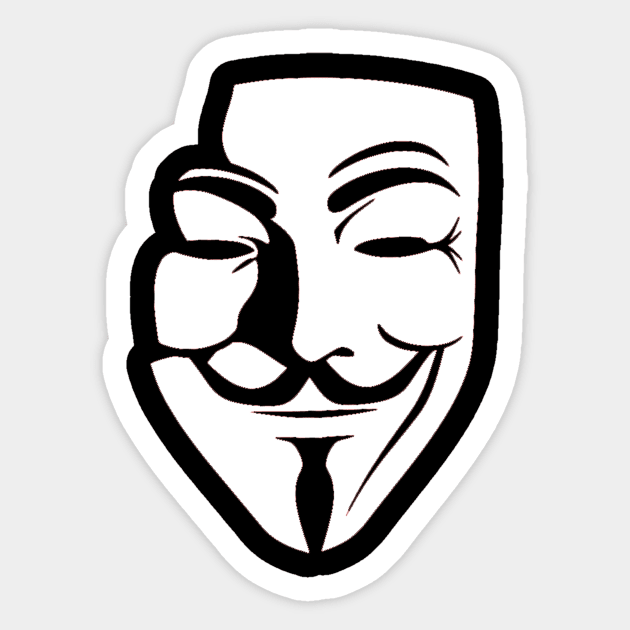 V for Vendetta Sticker by OtakuPapercraft